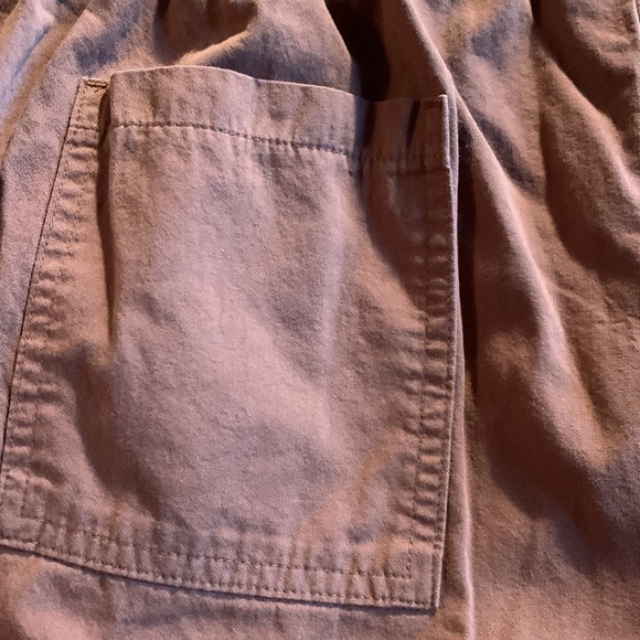 BTFBM brown shorts. Elastic & drawstring waistband. Front & back pockets. Size L - Picture 10 of 13